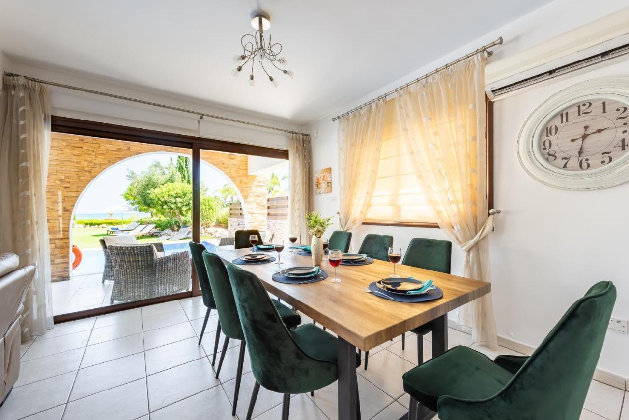 Sea Front Oceanus H3 By Ezoria Villas Ayia Napa Exterior photo
