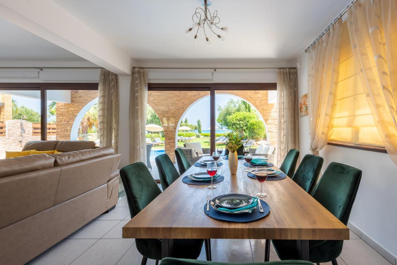 Sea Front Oceanus H3 By Ezoria Villas Ayia Napa Exterior photo